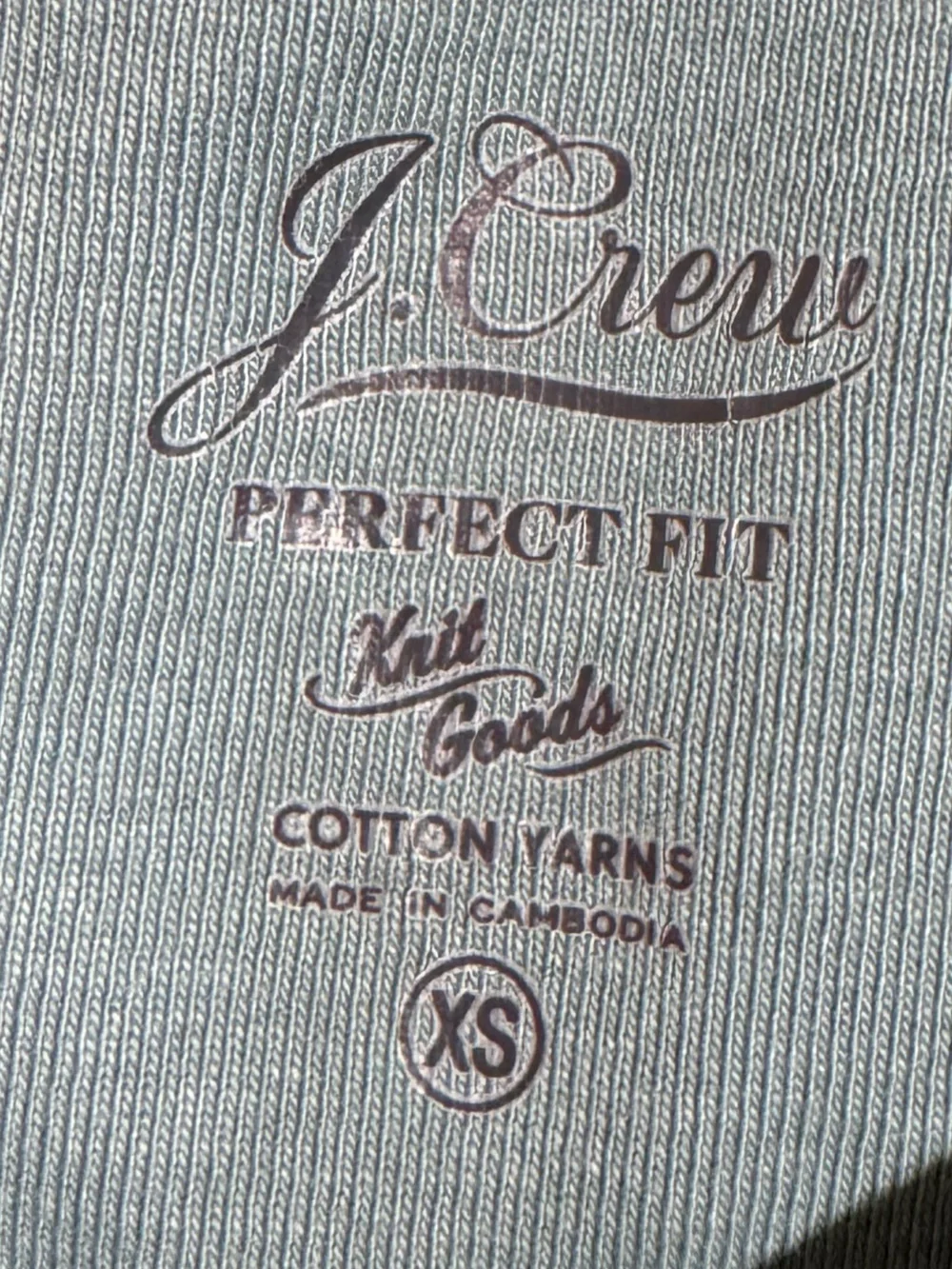 J. Crew Women's perfect fit XS